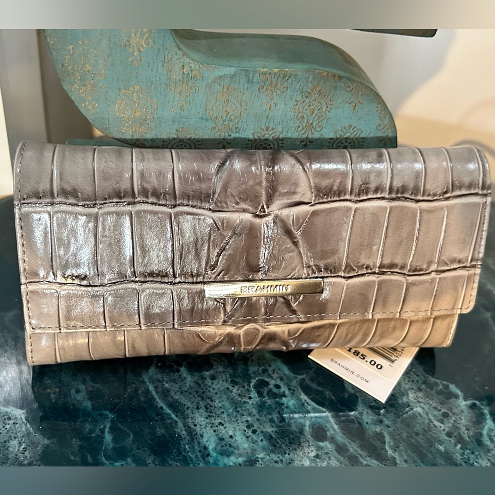Brahmin Cordelia Mindful Gray Marana NWT
